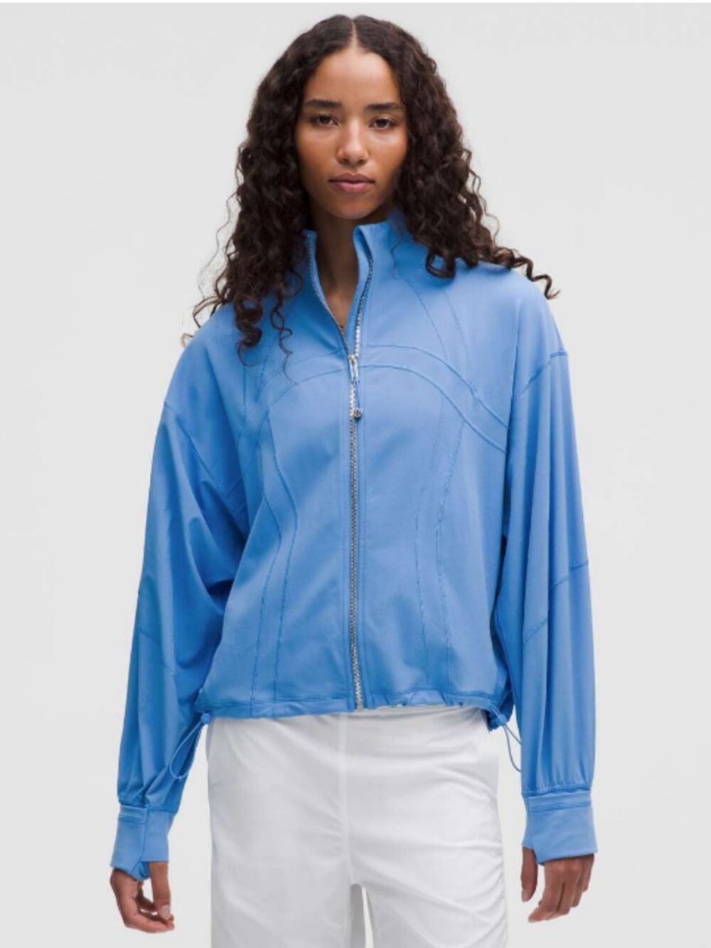 Lululemon Define Relaxed-Fit Jacket *Luon Pool Party / Mirror Silver